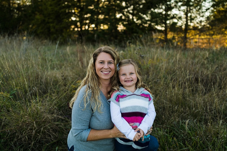 Towne Park Family Session St Charles Family Photographer Rebecca Chapman Photography Wentzville Missouri Same Sex Couple Fall Colors Family of Three Warrenton MO
