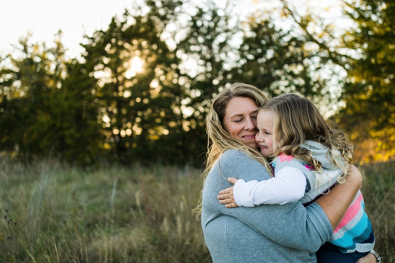 Towne Park Family Session St Charles Family Photographer Rebecca Chapman Photography Wentzville Missouri Same Sex Couple Fall Colors Family of Three Warrenton MO