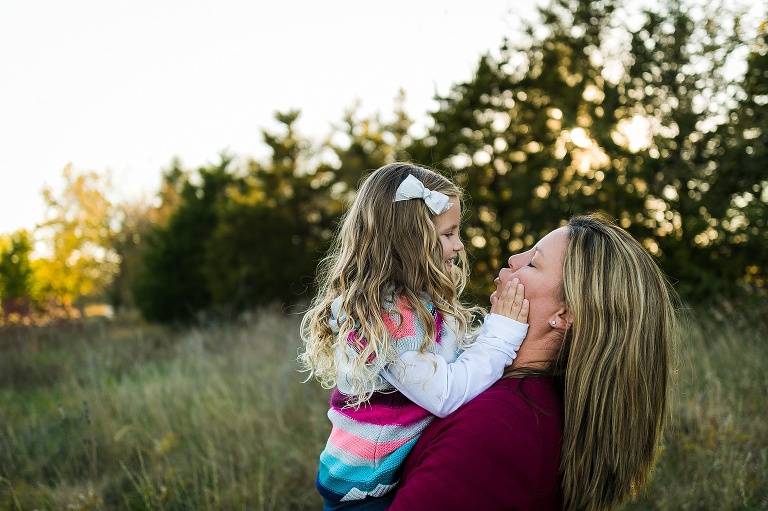 Towne Park Family Session St Charles Family Photographer Rebecca Chapman Photography Wentzville Missouri Same Sex Couple Fall Colors Family of Three Warrenton MO