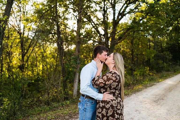 Farm Engagement Session St Charles Photographer Rebecca Chapman Photography Outdoor Fall Warrenton Missouri