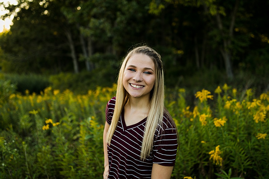 Cuivre River Senior Session | Alexus - Rebecca Chapman Photography