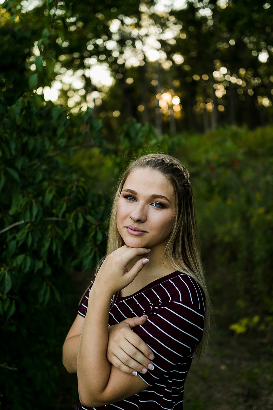 Cuivre River Senior Session | Alexus - Rebecca Chapman Photography