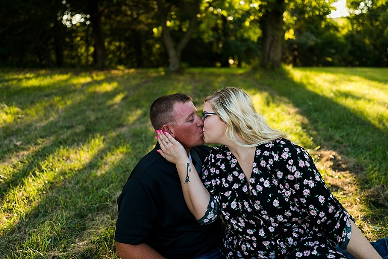 St Charles Couples Session Photographer Rebecca Chapman Photography Outdoor Farm Warrenton Missouri