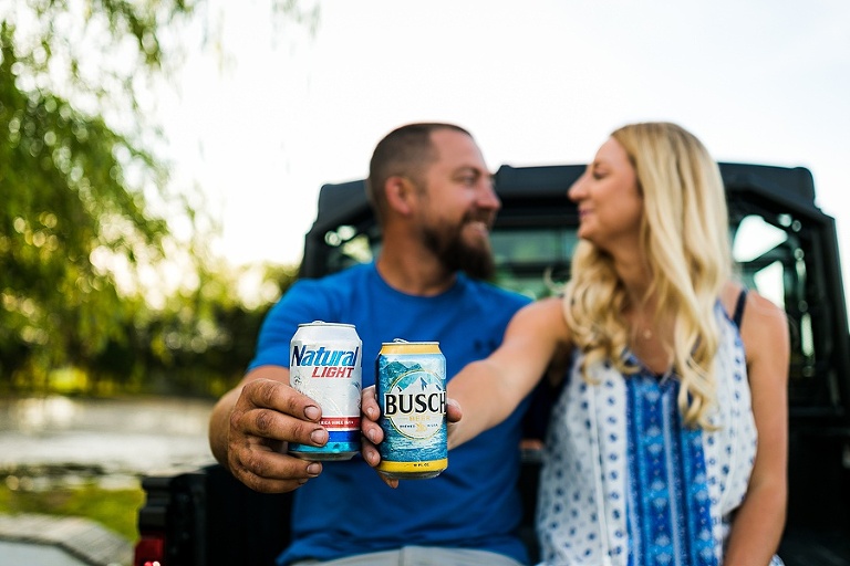 Family Farm Couples Session St Charles Couples Photographer Rebecca Chapman Photography Outdoor Dog Session Fur Babies Natural Light Bush Beer