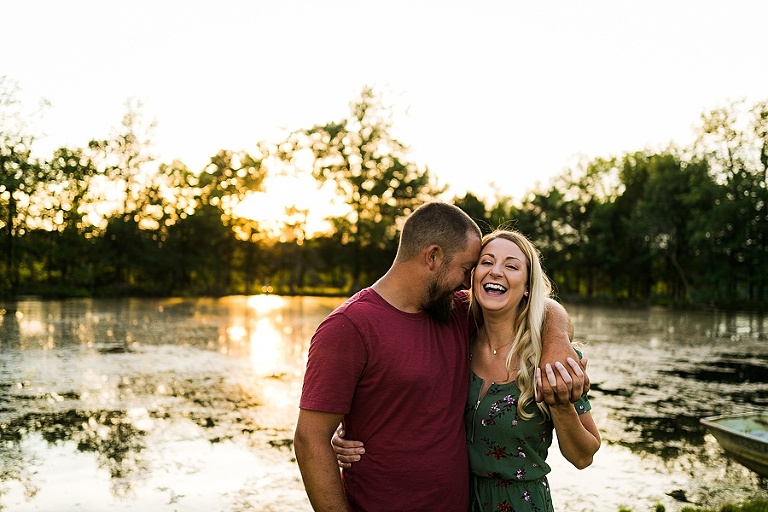 Family Farm Couples Session St Charles Couples Photographer Rebecca Chapman Photography Outdoor Dog Session Fur Babies