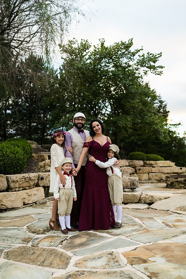 Cedar Lake Family Session St Charles Family Photographer Rebecca Chapman Photography Outdoor Fall Winery Cellars