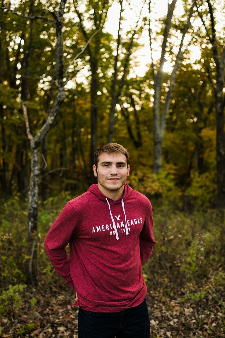 Cuivre River State Park Senior Session St Charles Senior Photographer Warrenton High School Rebecca Chapman Photography Fall Session