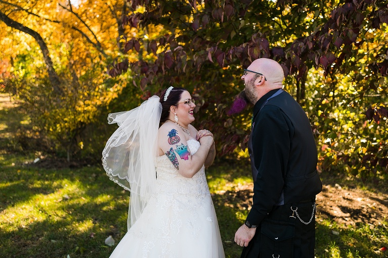 Quail Ridge Halloween Wedding Fall St Charles Photographer Rebecca Chapman Photography