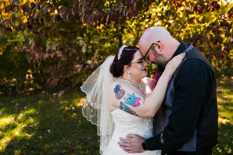 Quail Ridge Halloween Wedding Fall St Charles Photographer Rebecca Chapman Photography