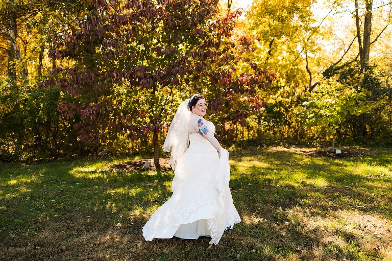 Quail Ridge Halloween Wedding Fall St Charles Photographer Rebecca Chapman Photography