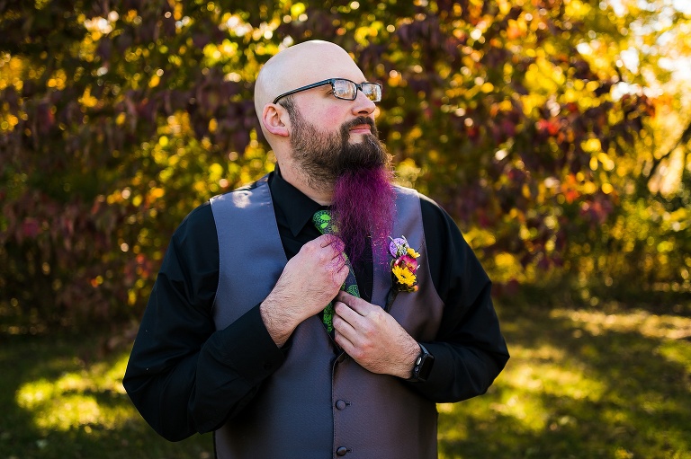 Quail Ridge Halloween Wedding Fall St Charles Photographer Rebecca Chapman Photography