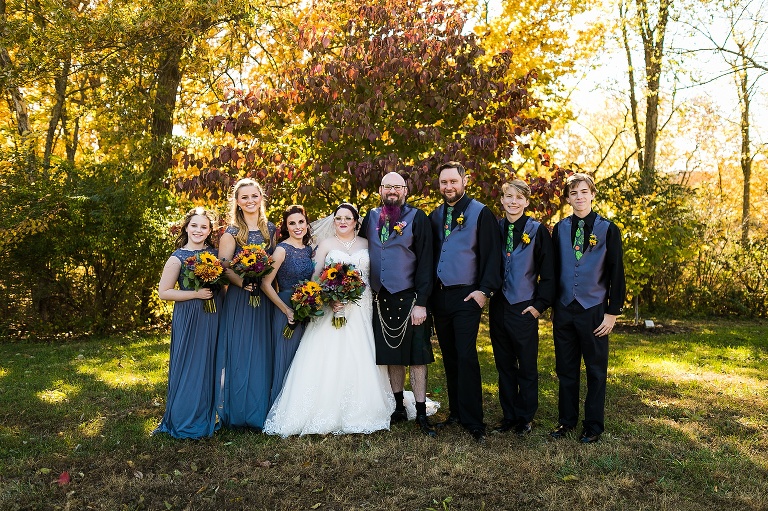 Quail Ridge Halloween Wedding Fall St Charles Photographer Rebecca Chapman Photography