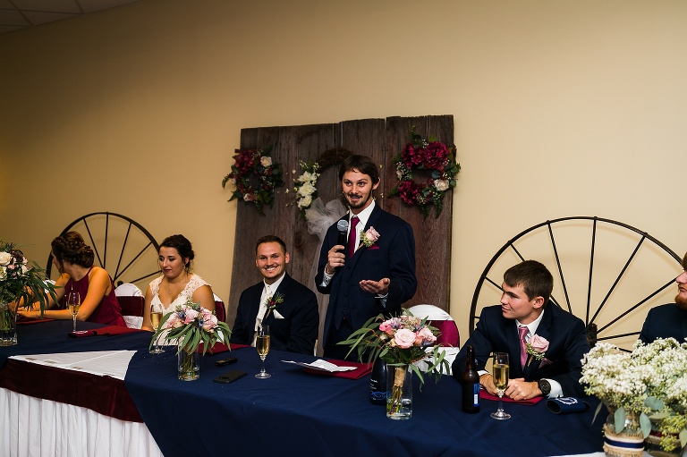 St Charles Wedding Photographer Rebecca Chapman Photography Stone Hill Winery Wedding Hermann MO Decades of Love Banquet Center