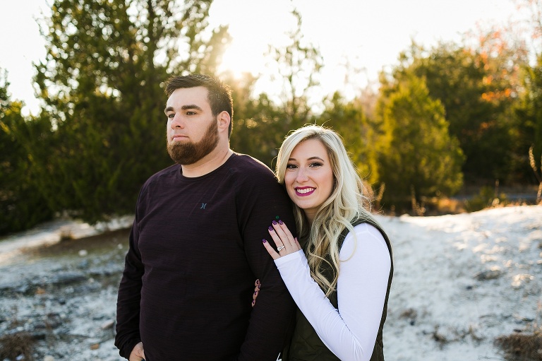 Klondike Park Augusta Mo Missouri St Charles Engagement Photographer Rebecca Chapman Photography Warrenton Outdoor Fall Couples Poses