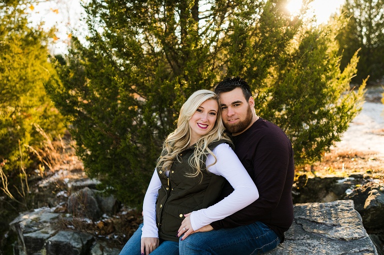 Klondike Park Augusta Mo Missouri St Charles Engagement Photographer Rebecca Chapman Photography Warrenton Outdoor Fall Couples Poses