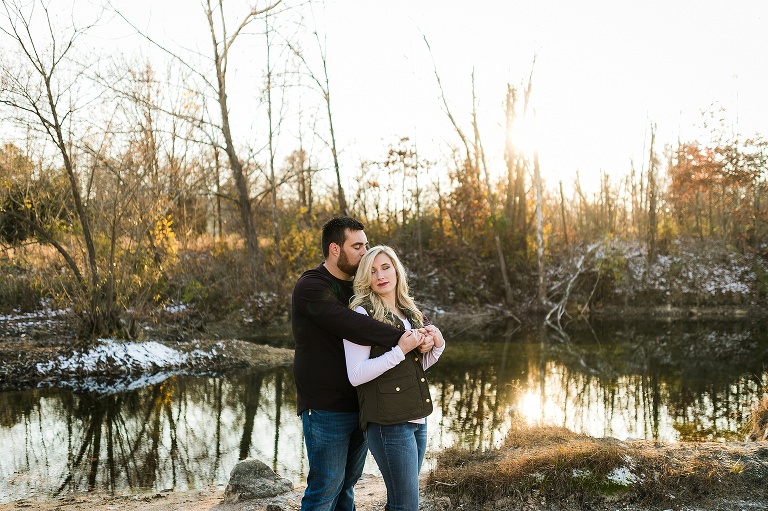 Klondike Park Augusta Mo Missouri St Charles Engagement Photographer Rebecca Chapman Photography Warrenton Outdoor Fall Couples Poses
