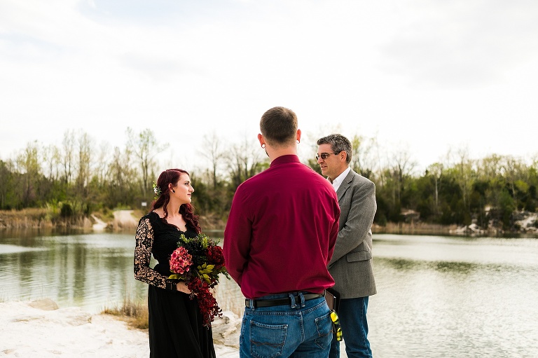 Klondike Park Elopement | Klondike Park Augusta Missouri | Klondike Park Wedding | Black Wedding Dress | Barefoot Wedding | Beach Wedding | Augusta Missouri | Warrenton mo | St Charles Wedding Photographer | Warrenton Mo Wedding Photographer | Elopement Photographer |
