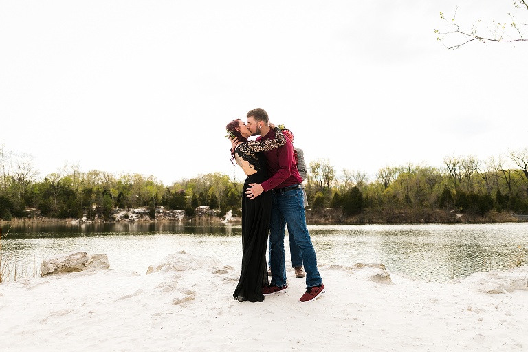 Klondike Park Elopement | Klondike Park Augusta Missouri | Klondike Park Wedding | Black Wedding Dress | Barefoot Wedding | Beach Wedding | Augusta Missouri | Warrenton mo | St Charles Wedding Photographer | Warrenton Mo Wedding Photographer | Elopement Photographer |