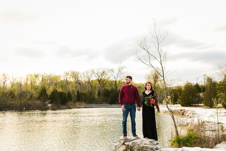 Klondike Park Elopement | Klondike Park Augusta Missouri | Klondike Park Wedding | Black Wedding Dress | Barefoot Wedding | Beach Wedding | Augusta Missouri | Warrenton mo | St Charles Wedding Photographer | Warrenton Mo Wedding Photographer | Elopement Photographer |