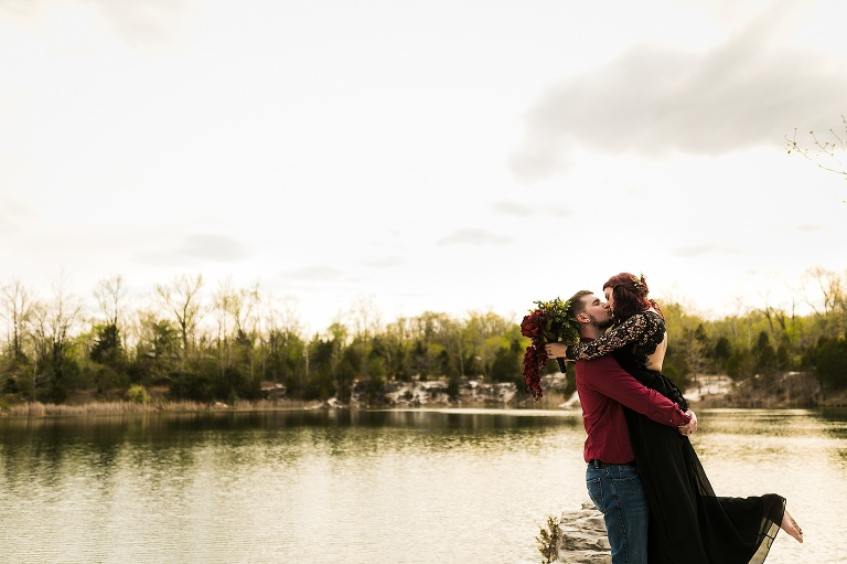 Klondike Park Elopement | Klondike Park Augusta Missouri | Klondike Park Wedding | Black Wedding Dress | Barefoot Wedding | Beach Wedding | Augusta Missouri | Warrenton mo | St Charles Wedding Photographer | Warrenton Mo Wedding Photographer | Elopement Photographer |