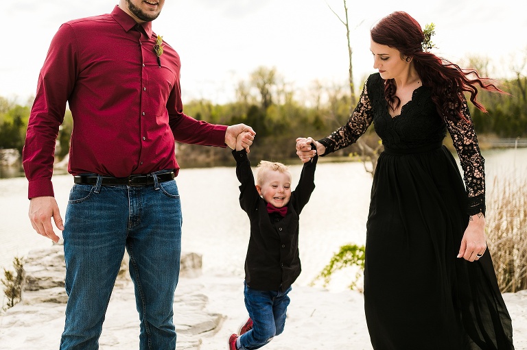 Klondike Park Elopement | Klondike Park Augusta Missouri | Klondike Park Wedding | Black Wedding Dress | Barefoot Wedding | Beach Wedding | Augusta Missouri | Warrenton mo | St Charles Wedding Photographer | Warrenton Mo Wedding Photographer | Elopement Photographer |
