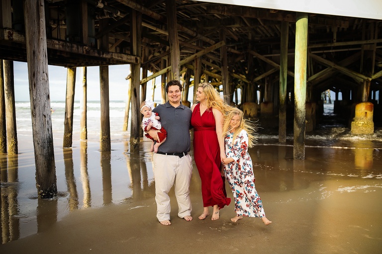 Daytona Beach Main Street Pier | Daytona Beach Main Street Pier photographer | Daytona Beach Main Street Pier Family Session | Daytona Beach Main Street Pier family of four | St Charles Photographer | St Charles Family Photographer | St Charles Wedding Photographer | Travel Photographer | Destination Photographer | Beach Family Session | Beach Family Session Photographer | Beach Family Session family of Four | 