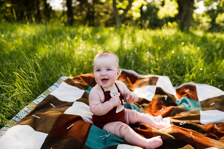 St Charles Family Photographer | St Charles Photographer | Warrenton Mo Family Photographer | Warrenton Mo Family Photographer | Wright City Mo Family Photographer | Wright City Mo Photographer | St Louis Family Photographer | St Louis Photographer | Missouri Family Photographer | Missouri Photographer |  6 month sitter Session | Six Month Old Photo Shoot | Sitter Photo Shoot | Model Baby | George and Annie Clothes | The Velvet Suitcase |