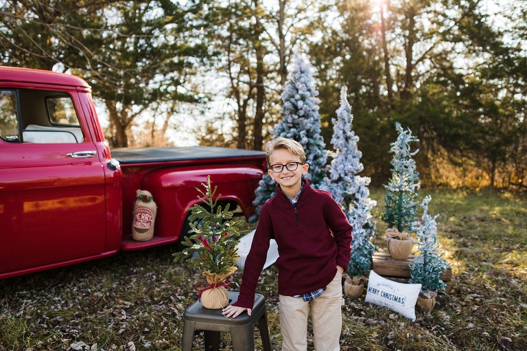 St Charles Photographer | St Charles Photographer | Warrenton Mo Photographer | Warrenton Mo Photographer | Wright City Mo Photographer | Wright City Mo Photographer | St Louis Photographer | St Louis Photographer | Missouri Photographer | Missouri Photographer | Red Truck Christmas Mini | Red Truck Photo Shoot | Red Chevy | 1957 Chevy | Christmas Photo Shoot | Outdoor Christmas Mini |