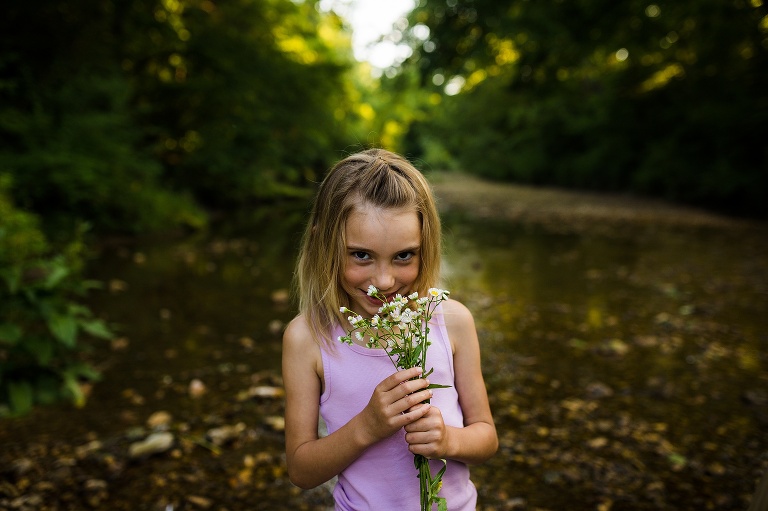 Creek Family Photo Shoot | St Charles Photographer | Warrenton Missouri Photographer | Outdoor Photographer | Creek Photographer |