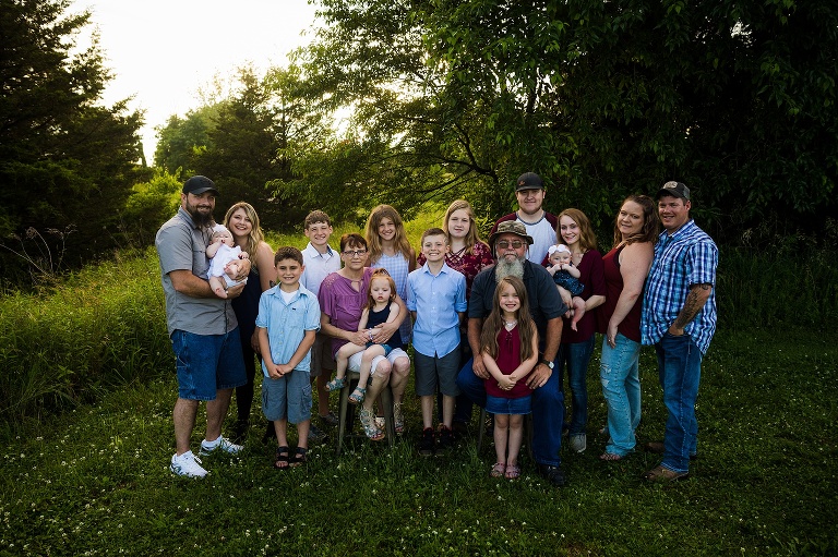 Warrenton Missouri Extended Family Photographer | St Charles Photographer | Warrenton Missouri Photographer | Towne Park Photographer