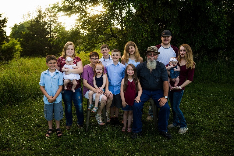 Warrenton Missouri Extended Family Photographer | St Charles Photographer | Warrenton Missouri Photographer | Towne Park Photographer