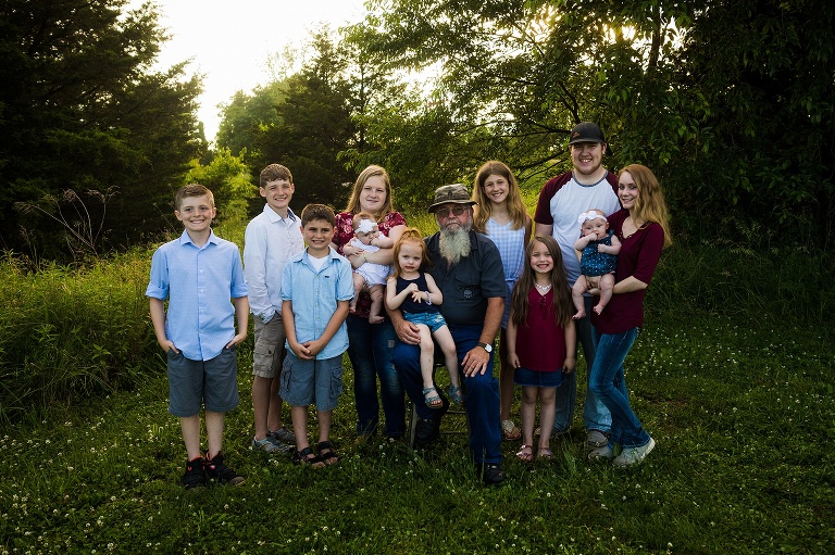 Warrenton Missouri Extended Family Photographer | St Charles Photographer | Warrenton Missouri Photographer | Towne Park Photographer