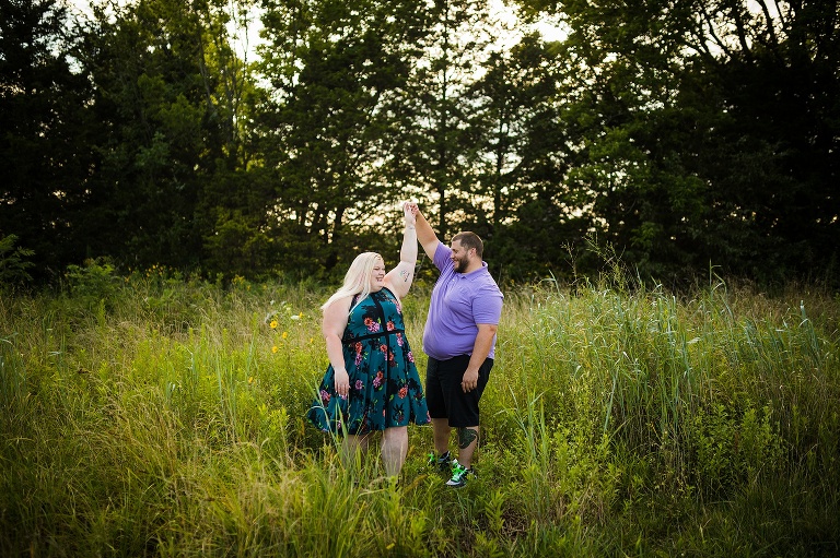 Towne Park Engagement Photographer | St Charles Photographer | Warrenton Missouri Photographer | Towne Park Photographer |