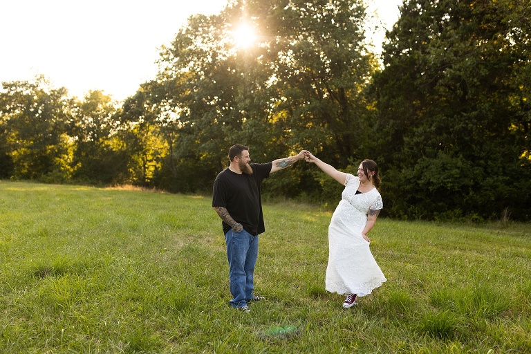 Race Car Engagement Session | St Charles Engagement Photographer | St Charles Wedding Photographer | Warrenton Missouri Wedding Photographer | Race Car Photographer | 