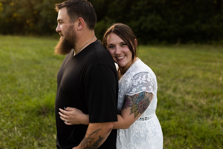 Race Car Engagement Session | St Charles Engagement Photographer | St Charles Wedding Photographer | Warrenton Missouri Wedding Photographer | Race Car Photographer | 