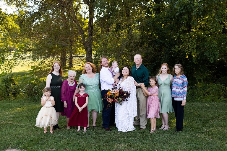 Washington Missouri Wedding Photographer | Outdoor Wedding | Boho Wedding | St Charles Wedding Photographer | 