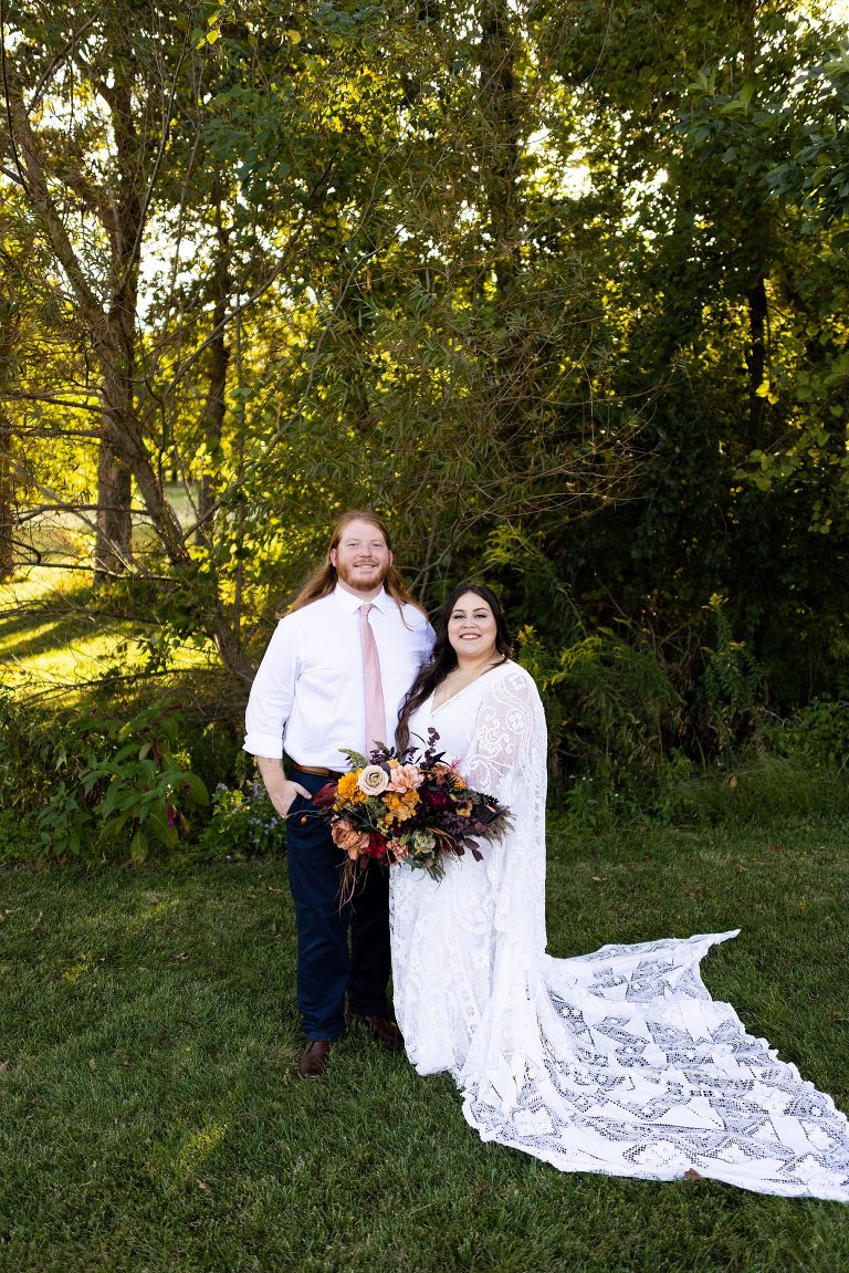 Washington Missouri Wedding Photographer | Outdoor Wedding | Boho Wedding | St Charles Wedding Photographer | 