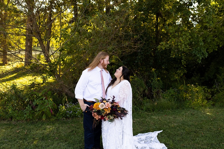 Washington Missouri Wedding Photographer | Outdoor Wedding | Boho Wedding | St Charles Wedding Photographer | 