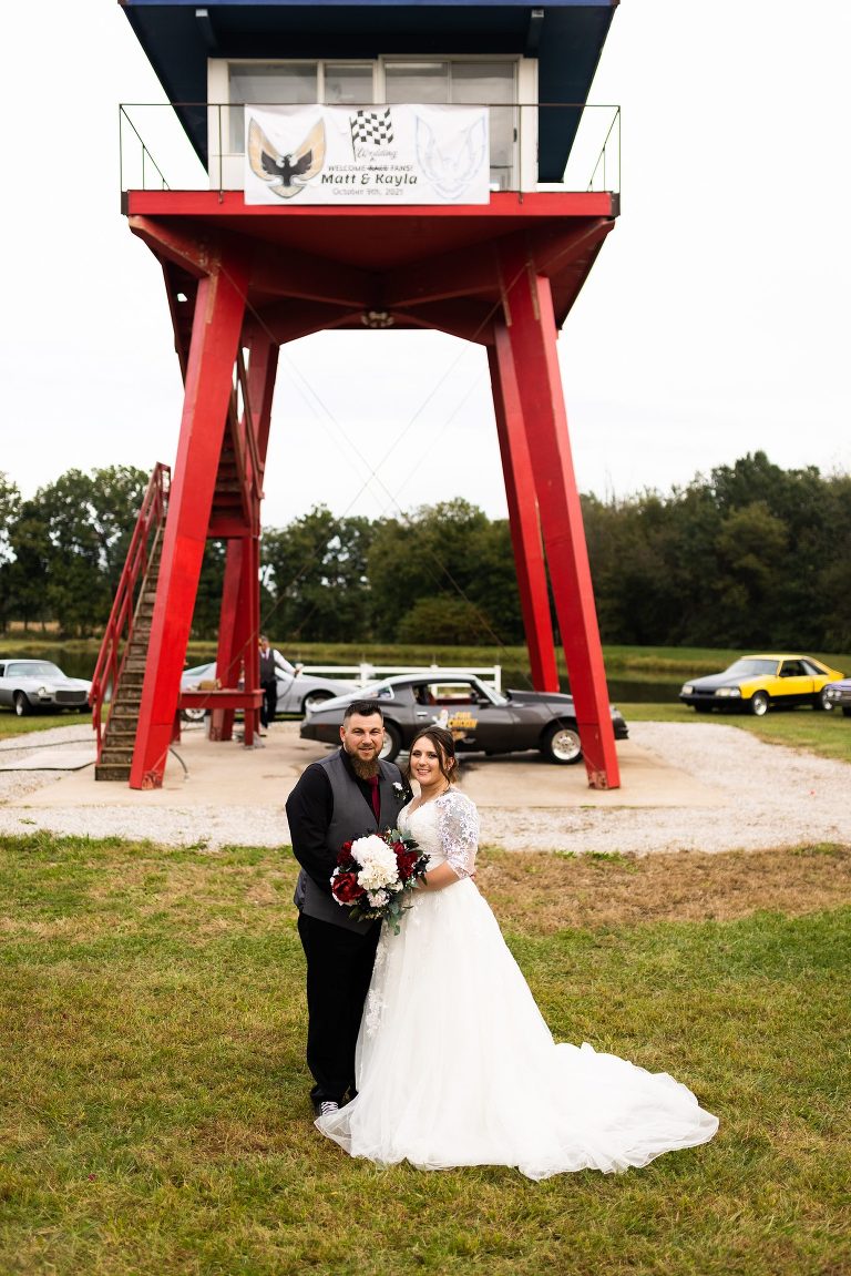 Race Car Wedding Photographer | Missouri Wedding Photographer | Warrenton Missouri | Wedding Photographer | Outdoor Wedding | 