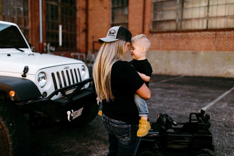 Jeep Mommy and Me Photo Shoot | St Charles |