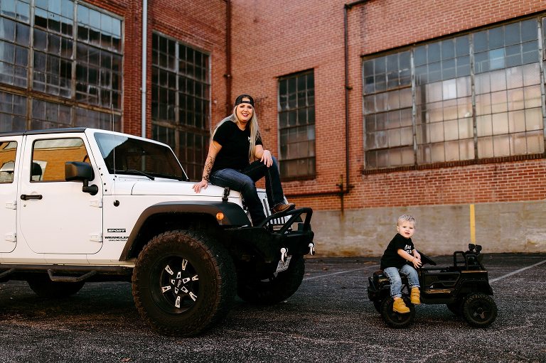 Jeep Mommy and Me Photo Shoot | St Charles |