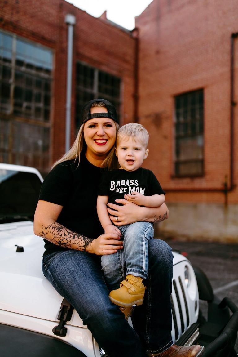 Jeep Mommy and Me Photo Shoot | St Charles |