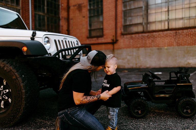 Jeep Mommy and Me Photo Shoot | St Charles |