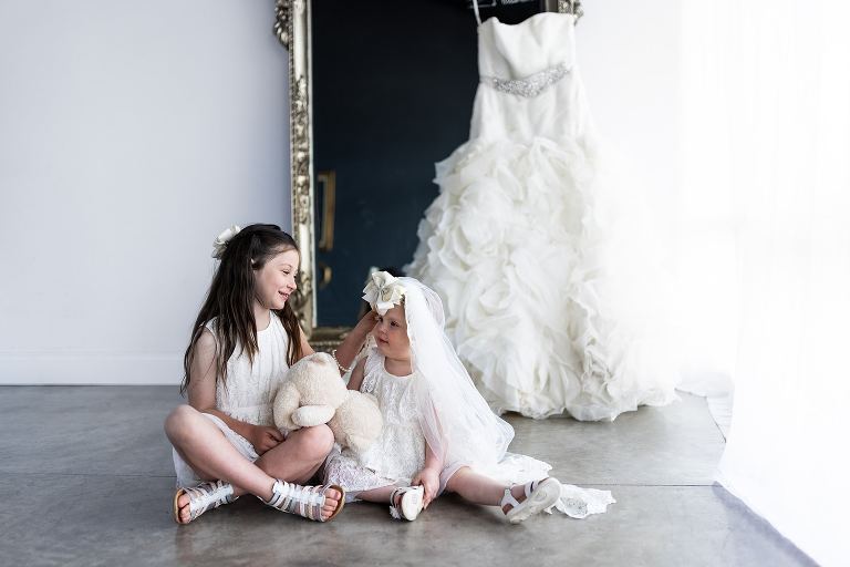 Just like Mommy | Wedding Dress Mini | Missouri Photographer | Wedding Dress Photo Shoot |