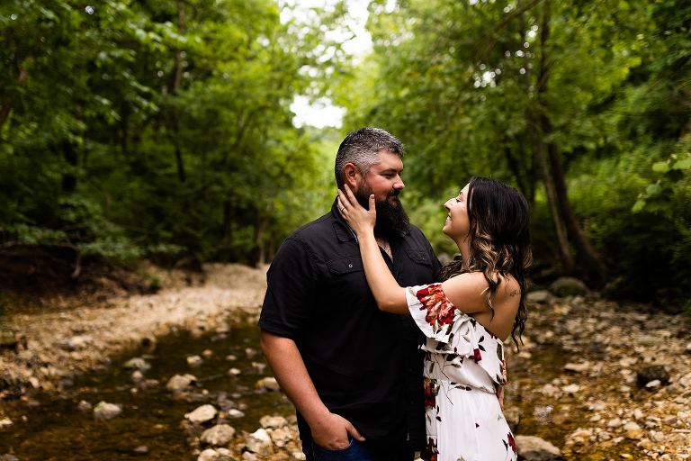Missouri Country Engagement Session | Missouri Engagement Photographer | Missouri Photographer | Country Engagement Session | Side by Side photo shoot | Warrenton Missouri | Warrenton Missouri Photographer | 