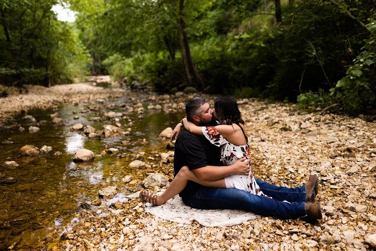Missouri Country Engagement Session | Missouri Engagement Photographer | Missouri Photographer | Country Engagement Session | Side by Side photo shoot | Warrenton Missouri | Warrenton Missouri Photographer | 