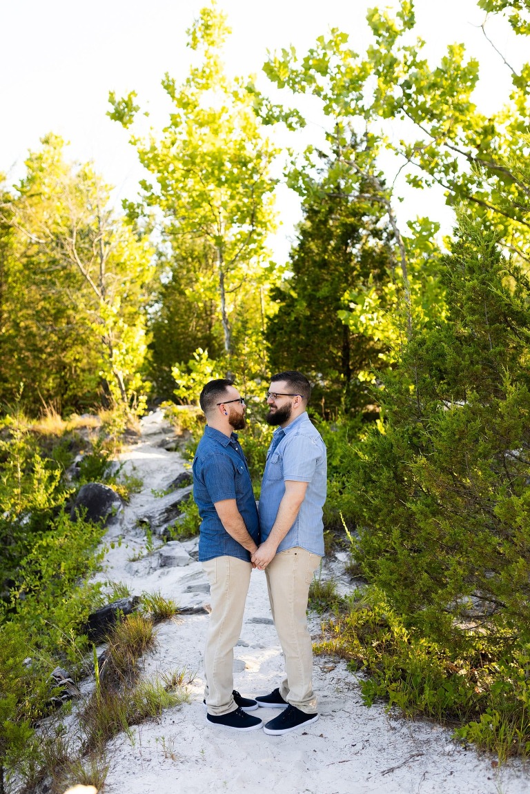 Klondike Park Engagement Photographer | Outdoor Photographer | Missouri Wedding Photographer | Rebecca Chapman Photography | Same Sex Engagement Session |
