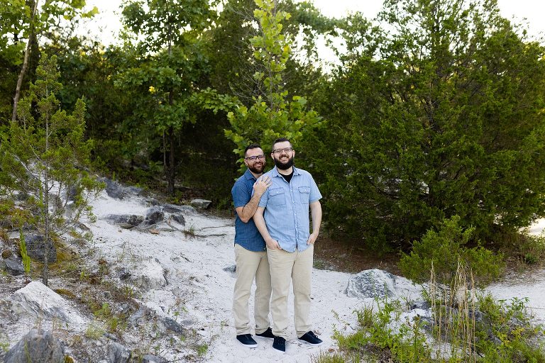 Klondike Park Engagement Photographer | Outdoor Photographer | Missouri Wedding Photographer | Rebecca Chapman Photography | Same Sex Engagement Session |