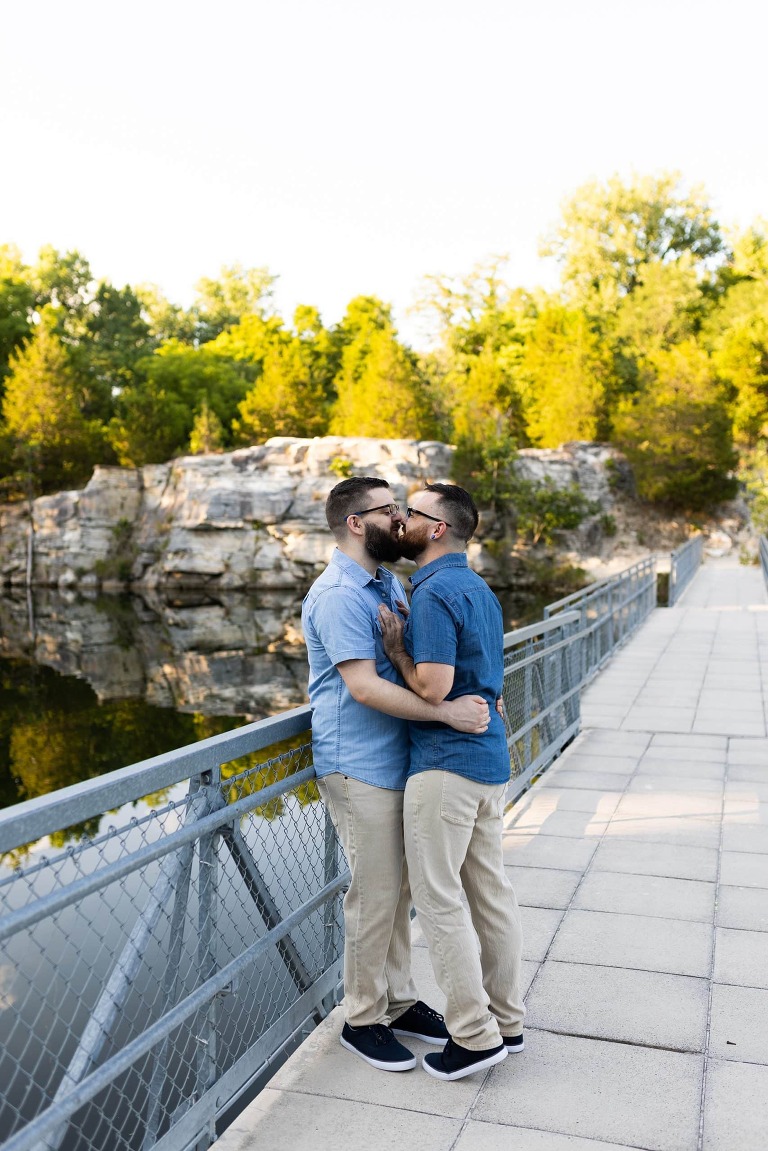 Klondike Park Engagement Photographer | Outdoor Photographer | Missouri Wedding Photographer | Rebecca Chapman Photography | Same Sex Engagement Session |