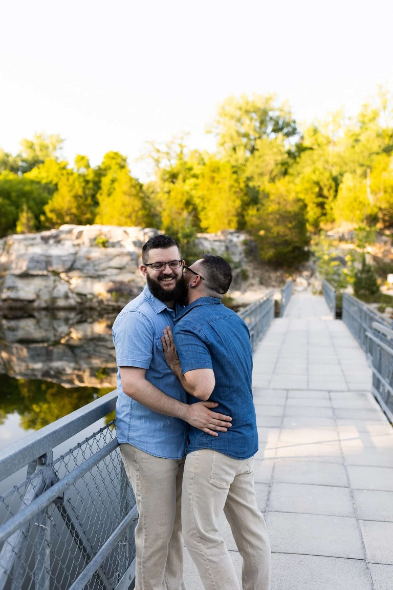 Klondike Park Engagement Photographer | Outdoor Photographer | Missouri Wedding Photographer | Rebecca Chapman Photography | Same Sex Engagement Session |